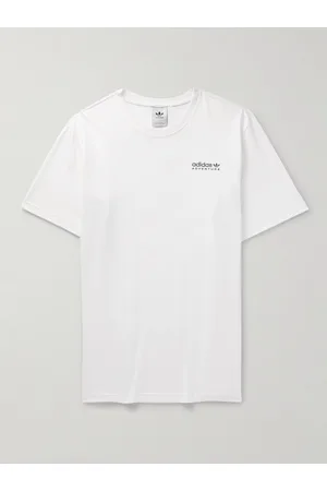 adidas Logo-Print Cotton-Jersey T-Shirt