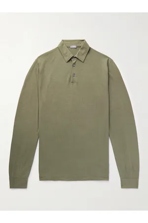 Incotex Slim-Fit Cotton-Jersey Polo Shirt