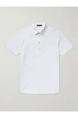 Loro Piana Cotton-Piqué Polo Shirt