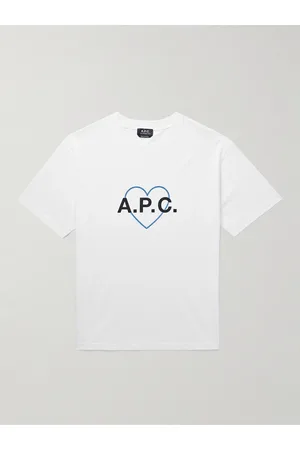 A.P.C. Amore Logo-Print Cotton-Jersey T-Shirt