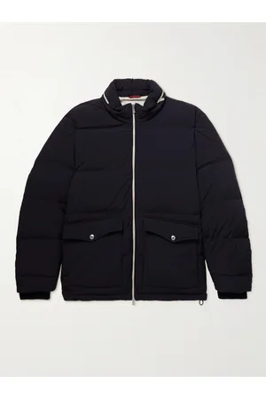 Brunello Cucinelli Quilted Shell Down Jacket