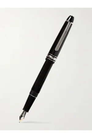 Montblanc Meisterstück LeGrand Traveller Resin and Gold- and Platinum-Plated Fountain Pen