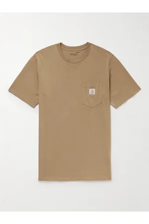 Carhartt WIP Men T-shirts - Logo-Appliquéd Cotton-Jersey T-Shirt