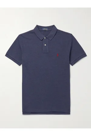 Ralph Lauren Logo-Embroidered Cotton-Piqué Polo Shirt