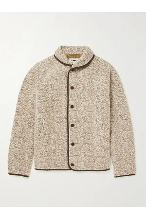 YMC Men Fleece Jackets - Beach Fleece Shirt Jacket