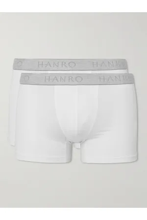 Hanro Two-Pack Stretch-Cotton Boxer Briefs