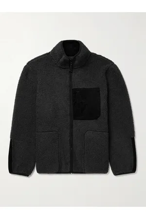 Bellerose Evan Corduroy-Panelled Fleece Jacket
