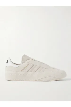 Y-3 Gazelle Leather-Trimmed Suede Sneakers