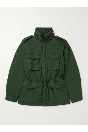 Aspesi Garment-Dyed Shell Field Jacket