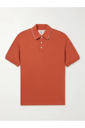 Brunello Cucinelli Cotton-Piqué Polo Shirt