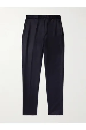 Loro Piana Slim-Fit Virgin Wool and Cashmere-Blend Trousers