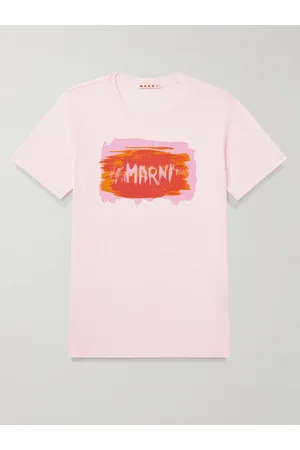 Marni Slim-Fit Logo-Print Cotton-Jersey T-Shirt