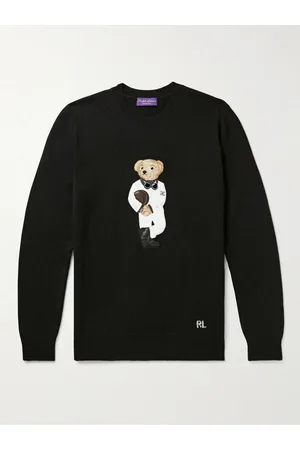 Ralph Lauren Logo-Appliqued Cashmere Sweater