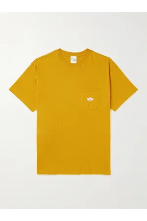 Nudie Jeans Leffe Logo-Appliquéd Cotton-Jersey T-Shirt