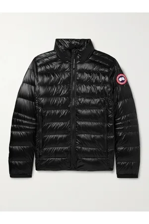 Canada Goose Men Jackets - Crofton Slim-Fit Quilted Recycled Nylon-Ripstop Down Jacket