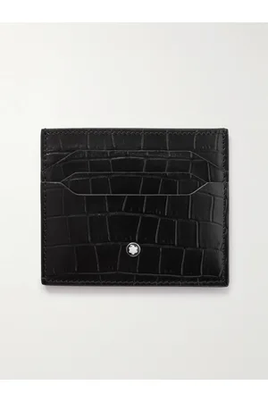 Montblanc Meisterstück Croc-Effect Leather Cardholder