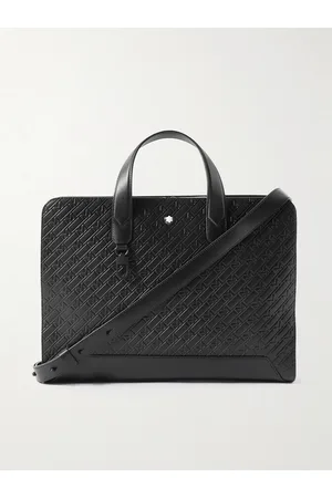 Montblanc M_Gram 4810 Logo-Debossed Leather Briefcase