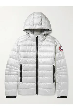 Canada Goose Men Jackets - Crofton Slim-Fit Recycled Nylon-Ripstop Hooded Down Jacket