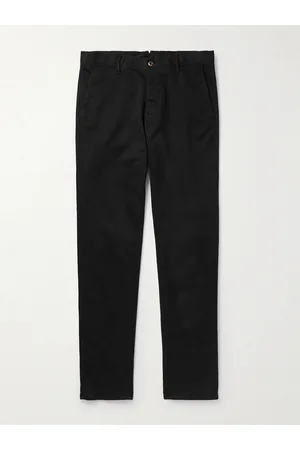 Incotex Slim-Fit Stretch Cotton-Blend Trousers