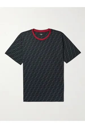 Fendi Logo-Print Cotton-Jersey T-Shirt