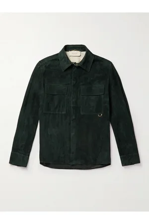 Agnona Suede Overshirt