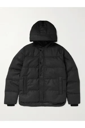 Canada Goose Macmillian Quilted DynaLuxe Recycled Wool Hooded Down Parka