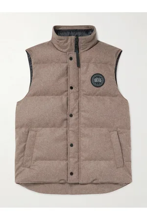 Canada Goose Garson Quilted DynaLuxe Recycled Wool-Blend Down Gilet