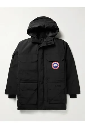 Canada Goose Men Jackets - Expedition Logo-Appliquéd Artic Tech® Hooded Down Jacket