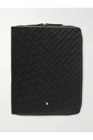 Montblanc Augmented Paper Logo-Embossed Leather Notebook and Pen Set