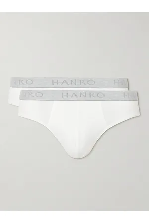Hanro Two-Pack Stretch-Cotton Briefs