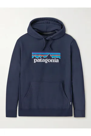 Patagonia Logo-Print Recycled Jersey Hoodie