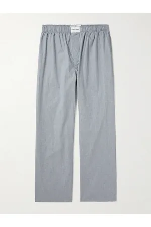 Calvin Klein Stretch-Cotton Chambray Pyjama Trousers