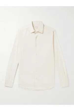 Incotex Slim-Fit Cotton-Corduroy Shirt