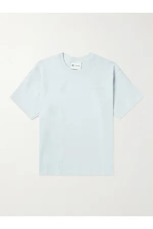 adidas Pharrell Williams Basics Logo-Flocked Cotton-Jersey T-Shirt