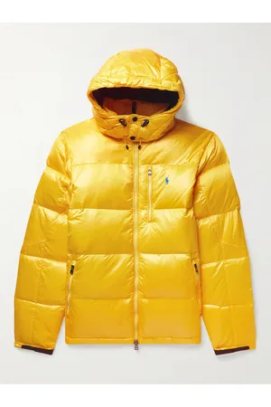 Ralph Lauren Logo-Embroidered Quilted Shell Hooded Down Jacket
