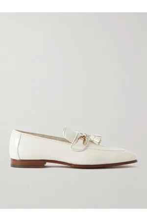 Tom Ford Jack Embellished Patent-Leather Tasselled Loafers