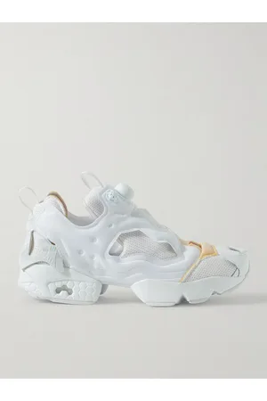 Reebok Maison Margiela Project 0 Memory Of Leather-Trimmed Neoprene and Mesh Sneakers