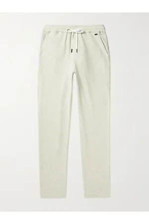 Hanro Tapered Cotton-Blend Jersey Sweatpants
