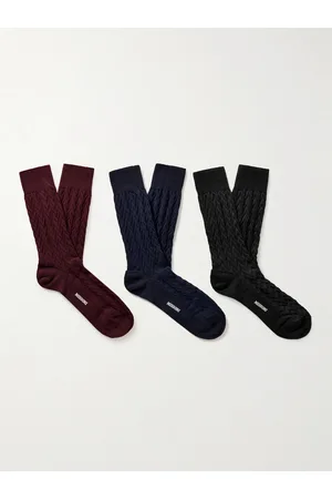 Missoni Three-Pack Jacquard-Knit Socks