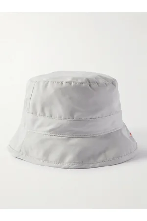 Baracuta Slowboy Logo-Embroidered Cotton-Twill Bucket Hat