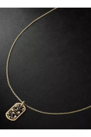 Suzanne Kalan 18-Karat , Sapphire and Diamond Pendant Necklace - Men