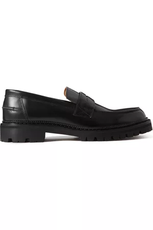 Mr P. Jacques Leather Penny Loafers - Men - - UK 12