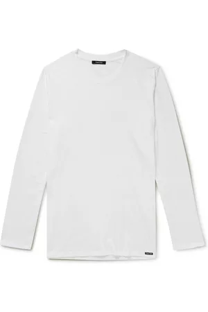 Tom Ford Stretch Cotton and Modal-Blend T-Shirt - Men - - M