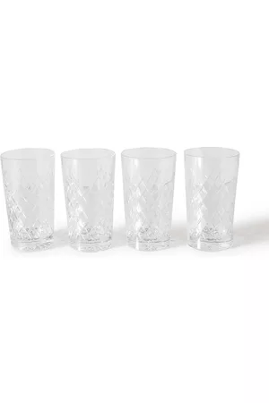 SOHO Barwell Set of Four Crystal Highball Glasses - Men