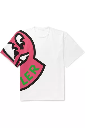 Moncler Logo-Print Cotton-Jersey T-Shirt - Men - - L