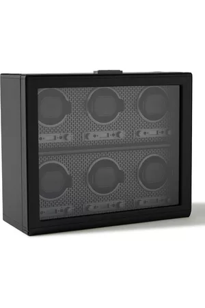 Wolf Axis Vegan Leather Six-Piece Watch Winder - Men