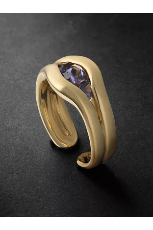 Fernando Jorge Trillion 18-Karat Iolite Ring - Men - - 58