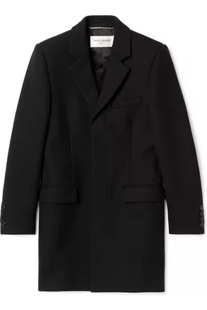 Saint Laurent Slim-Fit Wool Coat - Men - - IT 48