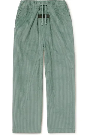 SSENSE Exclusive Green Fleece Lounge Pants