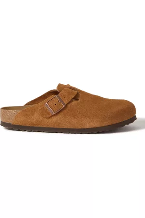 Birkenstock Boston Suede Clogs - Men - - EU 39